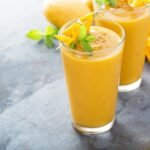 Mango Smoothie with Orange Juice