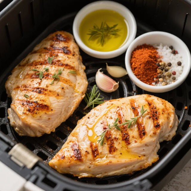 Air Fryer Grilled Chicken