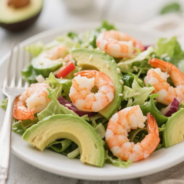 Avocado and Shrimp Salad