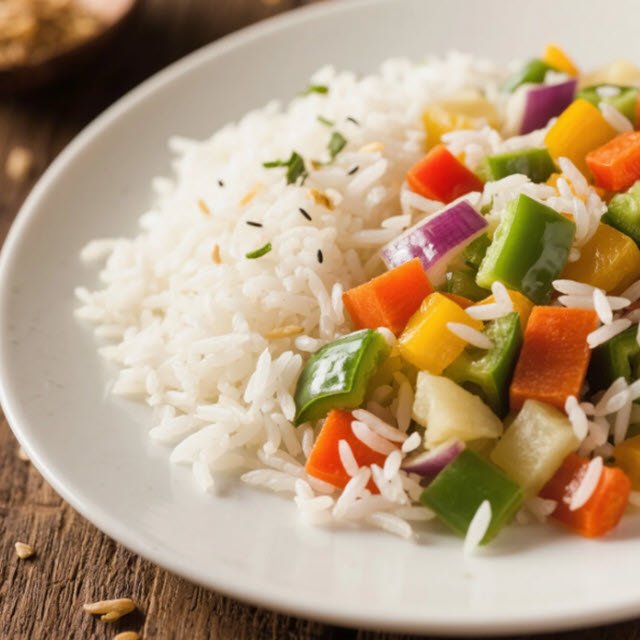 Basmati Rice with Vegetables