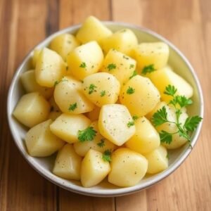 Boiled Potatoes for a Diet