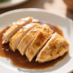 Chicken Breast with Brown Sauce