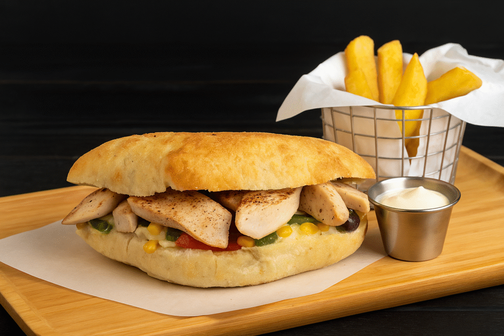 Chicken Kudo Sandwich