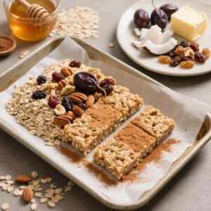 Diet Oatmeal and Dried Fruit Bars