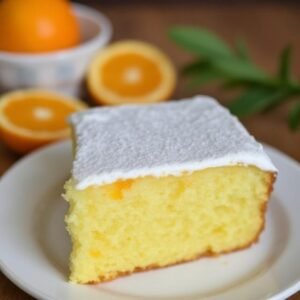Diet Orange Cake Dessert