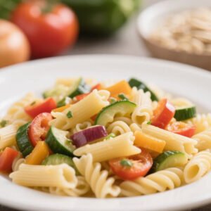 Diet Pasta with Vegetables