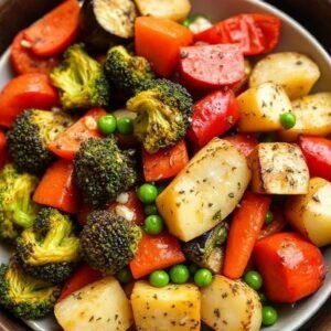 Garlic and Herb Roasted Vegetables