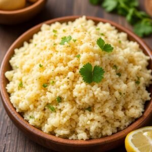 Ginger Cauliflower Rice