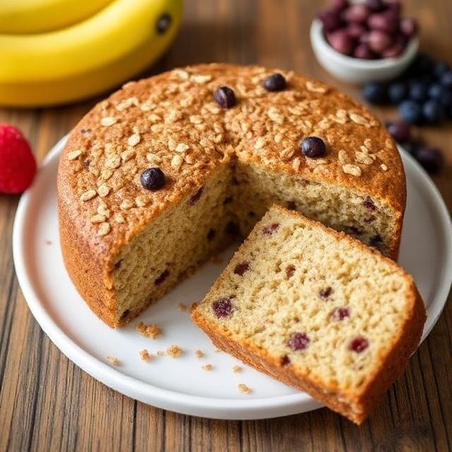Healthy Oat Cake for Diet