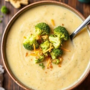 Keto Broccoli Cheese Soup Recipe