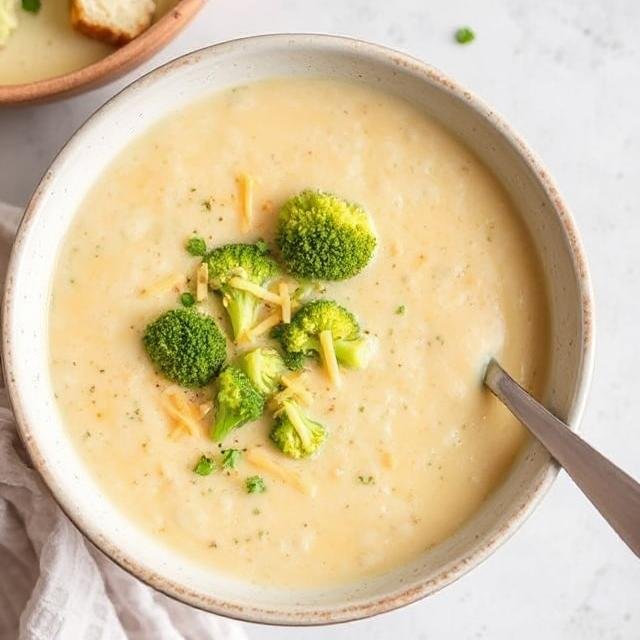 Keto Broccoli Cheese Soup Recipe