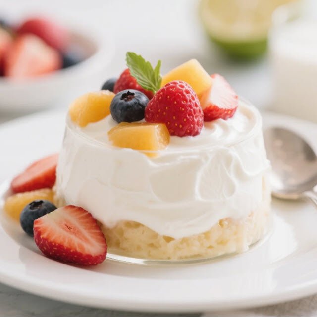 Keto Chilled Cream Dessert