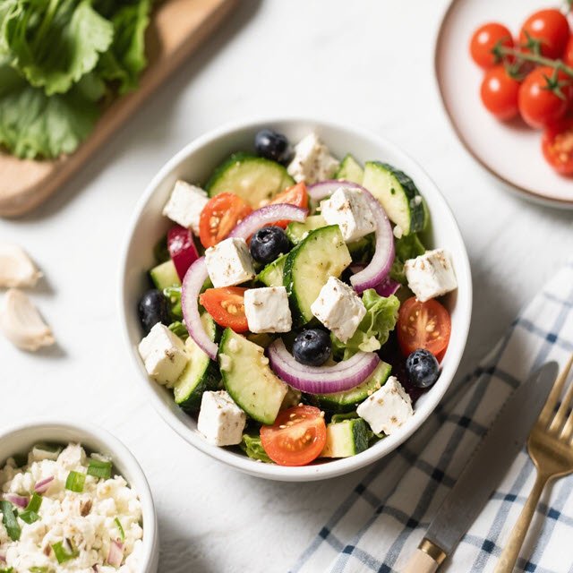 Keto Greek Salad