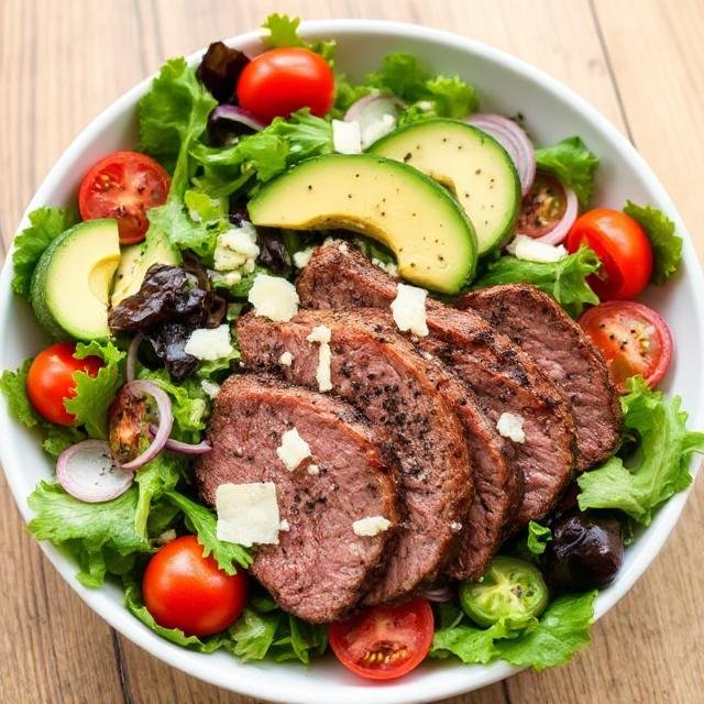 Keto Steak Salad