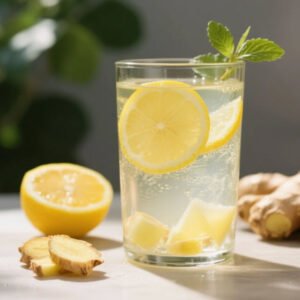 Lemon Ginger Detox Water