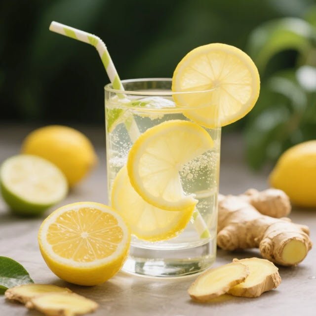 Lemon Ginger Detox Water