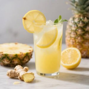 Lemon and Pineapple Ginger Detox