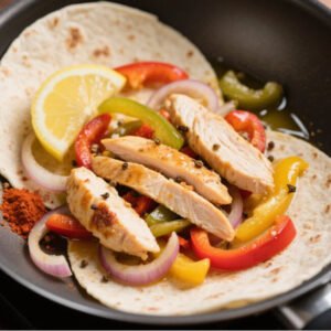 Light Chicken Fajitas