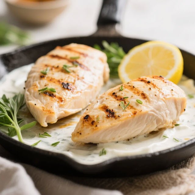 Light Grilled Chicken Breasts