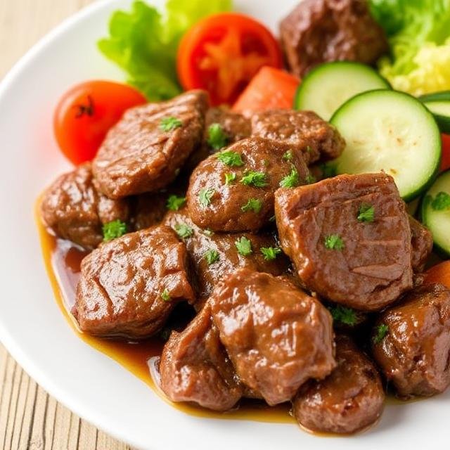 Liver with Vegetables