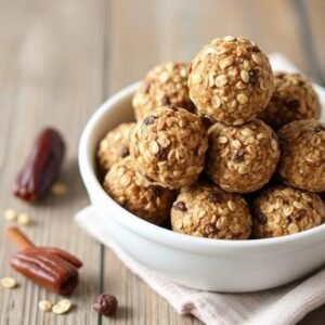Oat and Date Energy Balls