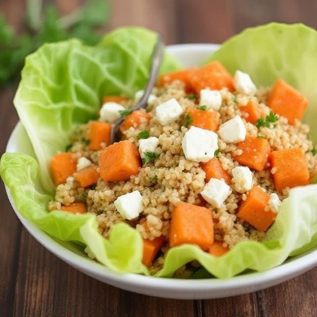 Quinoa Salad with Sweet Potato