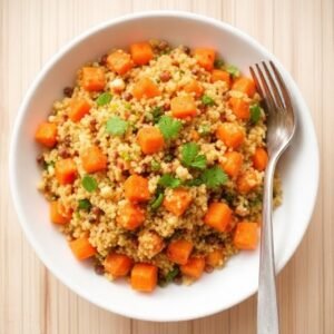 Quinoa Salad with Sweet Potato