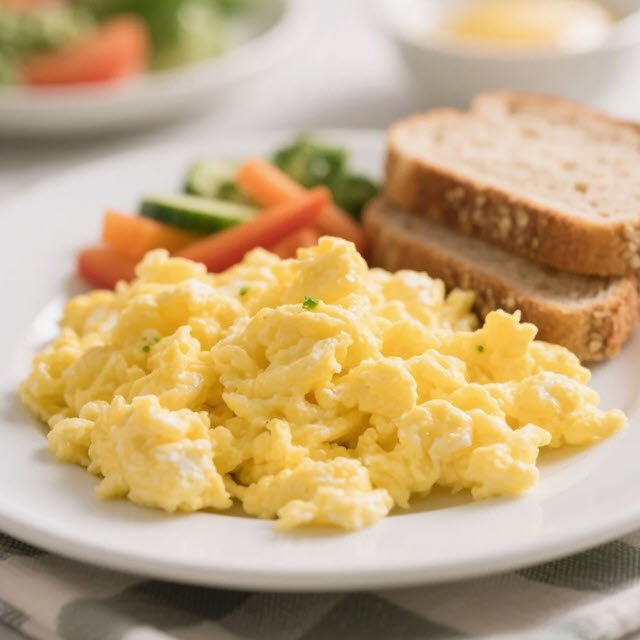 Scrambled Eggs for a Diet