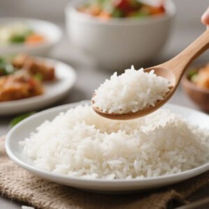White Rice for a Diet