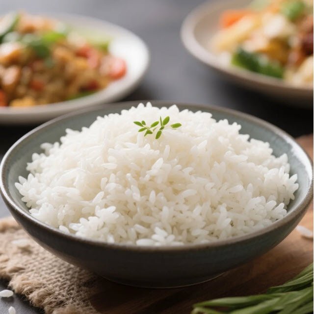 White Rice for a Diet